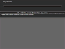 Tablet Screenshot of mytfl.com